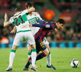 Messi - Barcelona vs. Elche (Reuters)