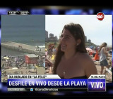 Canal 26 en Mar del Plata - 14-1-15
