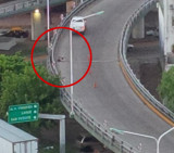 Motociclista muerto en Puente Pueyrredón (Twitter)