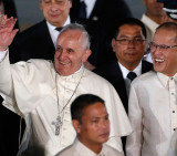 Papa Francisco llegó a Filipinas (Reuters)