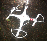 Drone caído en la Casa Blanca (Reuters)