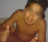 Chico alcanzado por un rayo (Facebook)