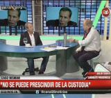 Julio Cobos con Chiche Gelblung (Canal 26)