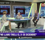 Alberto Samid estuvo junto a Chiche Gelblung (Canal 26)