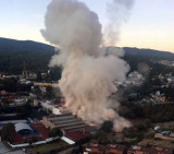 Explosión frente a Hospital infantil de México (Twitter)