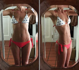 Famosa que se sacó una selfie en bikini (Instagram)