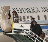 Cristina rumbo a China