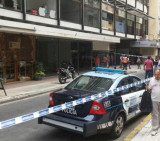 Tiroteo en el cento porteño (@solotransito)