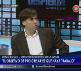 Diego Bossio habló con Chiche Gelblung (Canal 26)