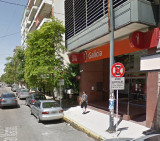 Robo a cajero Banco Galicia de Florida (Google)
