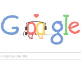 Doodle por San Valentín (Google)