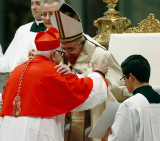 Papa Francisco y Héctor Villalba (Reuters)
