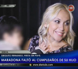 cumpleaños de Dieguito Fernando Maradona (Canal 26)