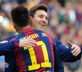 Festejo de Messi (Reuters)