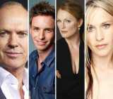 Michael Keaton, Eddie Redmayne, Julianne Moore y Patricia Arquette