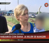 Mujer de Mangeri saliendo de la carcel (Canal 26)