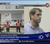 Declara Alan Schlenker en causa por homicidio (Canal 26)