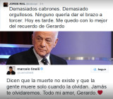 Muerte de Sofovich - Tuits de los famosos