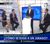 Juicio simulado en Canal 26