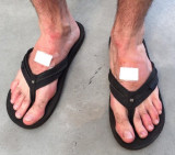 Pies de Leonardo Mayer