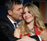 Marcelo Tinelli y Guillermina Valdés