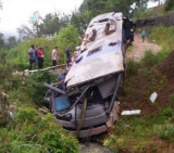 Accidente de micro en Brasil