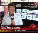 Sergio Massa en Canal 26 -17-3-15