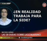 Las 20 dudas sobre Diego Lagomarsino (Informe Canal 26)