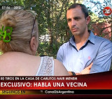 Carlos Nair: vecina testigo (Canal 26)