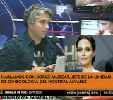 Jorge Muscat en Radio Latina - Angelina Jolie