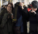 Familiares de tragedia en los Alpes