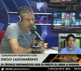 Diego Lagomarsino en Radio Latina - 31-03-15