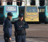 Paro general - Ataque a colectivos