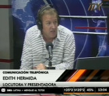 Edith Hermida en Radio Latina - 1-4-15