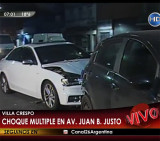 Choque en Villa Crespo