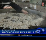 Cómo se prepara la paella de mariscos (canal 26)