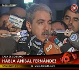 Declaraciones de Aníbal Fernández - 6-4-15