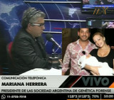 Mariana Herrera con Maxi Montenegro - Radio Latina