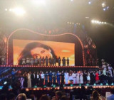 Homenaje a Romina Yan en fiesta de TELEFE