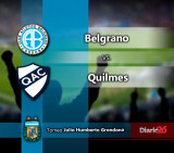 Torneo Julio Grondona - Belgrano vs. Quilmes
