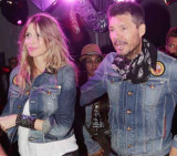 Guillermina Valdés y Marcelo Tinelli