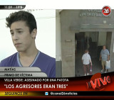 Patota mató a chico de 13 años - Familiares