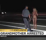 Abuela sexy deteneida por borracha