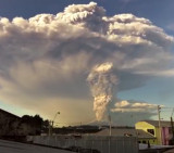 Erupción de volcán Calbuco