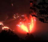 Segunda erupción del Calbuco (Twitter)