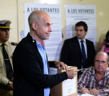 Elecciones Porteñas Paso - Votación de Larreta (DyN)