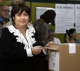 Elecciones Porteñas Paso - Votación de Ocaña (DyN)