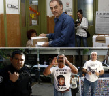 Familiares de victimas de comañon escrachan a Anibal Ibarra (DyN)