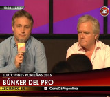 Elecciones porteñas PASO - Bunker del PRO 