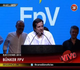 Elecciones porteñas PASO - Discurso de Recalde 